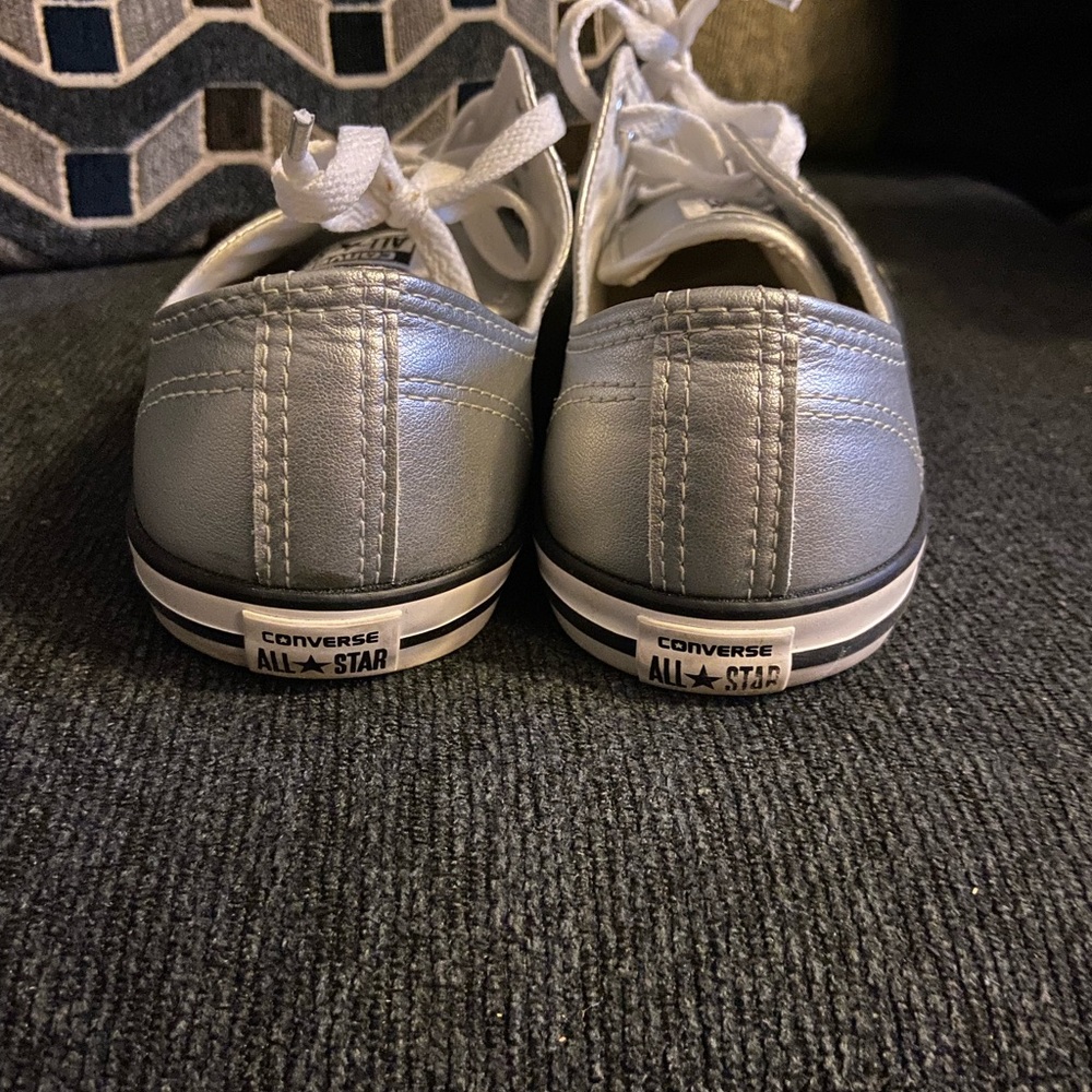 Silver Converse - image 2